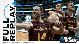 Loyola Chicago Vs Tennessee 2018 NCAA Men S Second Round FULL REPLAY 