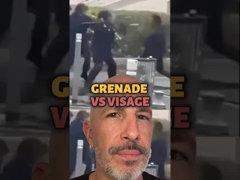 GRENADE EN PLEIN VISAGE = 💀