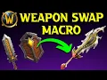 BEST One Button Weapon Swap Macro for WoW