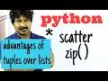 python programming by seenu sir zip advantages of tuples over lists