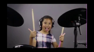 barbie princess and the popstar look how high we can fly drum cover by six22studio