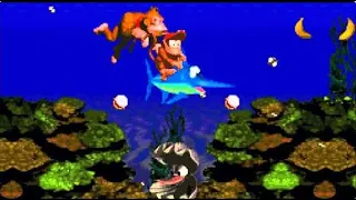 Donkey Kong Country Aquatic Ambience 4 Hours Restored 