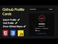 Build a Github Profile Search App With HTML CSS and JavaScript