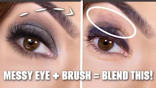The Secret to Blending a Messy Smokey Eye