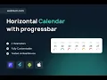 FlutterFlow Horizontal Calendar Widget
