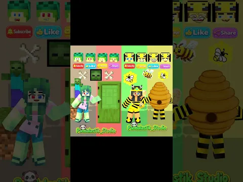 Team Zombie Pomni vs Team Queen Bee Pomni: What Emotion is Hidden Behind the door and Bee Hive?🤔#fyp