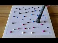 Simple Galaxy Painting Demo Easy For Beginners Relaxing