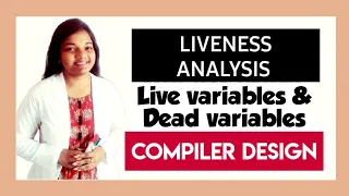 Liveness Analysis in Compiler Design for GATE Live Variable analysis in compiler design examples