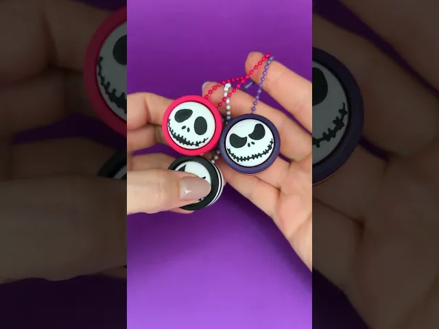 Jack Skellington Clicker & Keychain from The Nightmare! Halloween Clicker Toy Clicky Spooky Toys video thumbnail