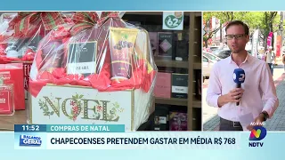 Levantamento revela Chapecó entre as cidades que mais gastarão no Natal