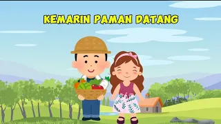 lagu anak anak kemarin paman datang video animasi