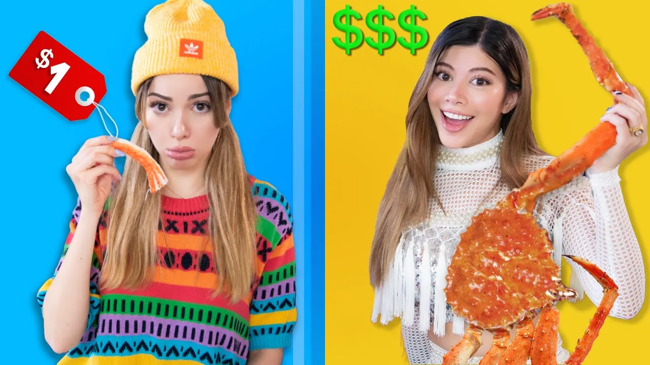 CHEAP vs EXPENSIVE Food Challenge