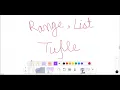 Master Python Data Structures in 15 Minutes Range List Tuple Explained for Beginners