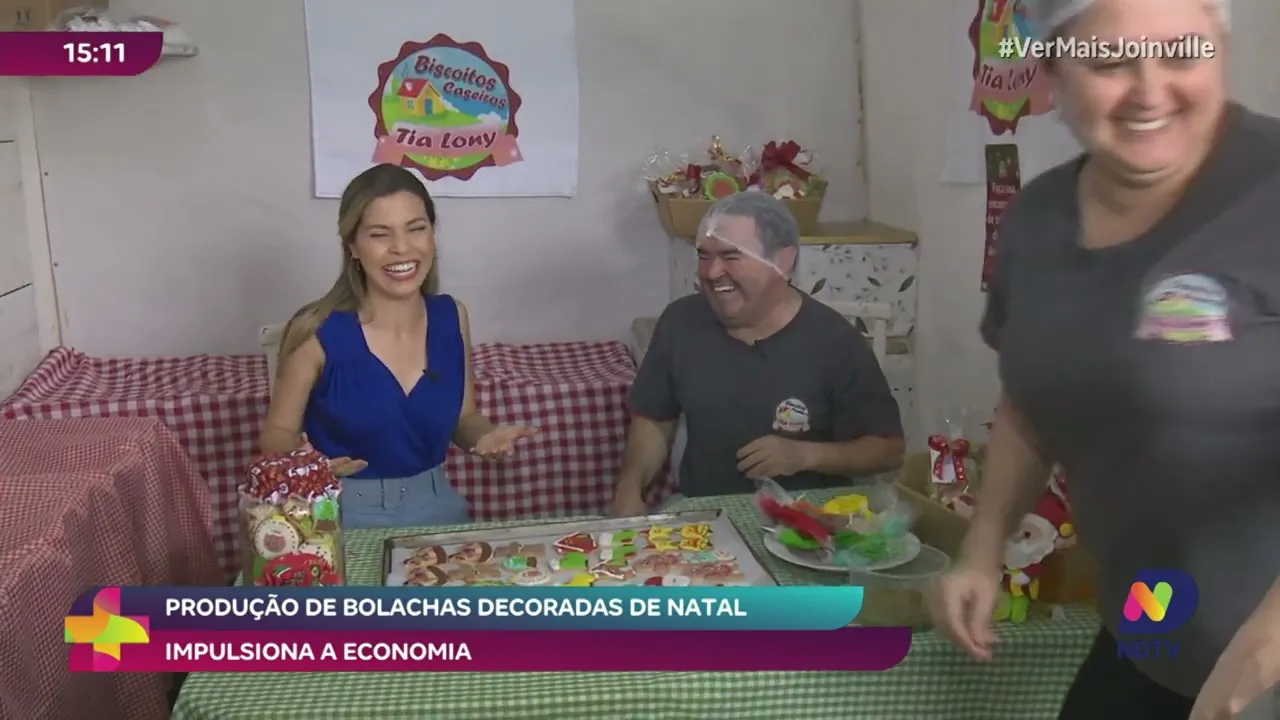 Natal e a tradição das bolachas artesanais: conheça a produção em Joinville