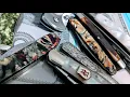 Vintage Silver Celluloid Pocket Knife Collection