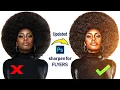 High End Image Sharpening for Flyers Smudge