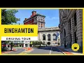 Driving Tour of Binghamton - New York USA