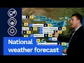 National Weather Forecast Sunny for most but more showers for Vic Tas and SA