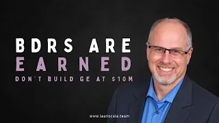 BDRS Are Earned: Don’t Build GE at $10M | Ari Greenberg, CRO of Ascend Analytics