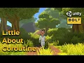 Coroutine Explained with Unity-Bolt Visual Scripting Dialogues and Typewriting Effects
