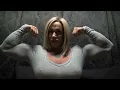 Supreme Female Bodybuilder Muscle Flexing