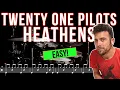 Download Lagu Twenty One Pilots - Heathens - Drum cover (with scrolling drum score)