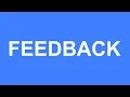 HTML CSS - Feedback
