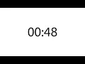 Professional 48 second timer