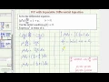 Ex Solve an IVP with a Separable Differential Equation in the form y 6x 1 x