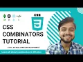 Learn CSS Combinators in easy way CSS Combinators tutorial With examples