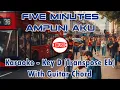 Download Lagu Five Minutes - Ampuni Aku [Karaoke - Key D (Transpose Eb) - Guitar Chord]