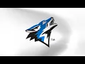 Flag of Cal State San Bernardino Coyotes waving in the wind