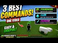 Top 3 Most Useful Minecraft Bedrock Commands fill setblock fil