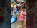 Dad catches daughter playing with a mermaid for the first time