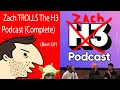 Zach TROLLS The H3H3 Podcast Complete - Jordan Logan Paul fan and President Trump