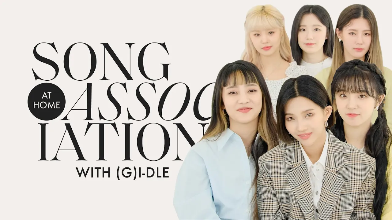 (G)I-DLE Sings "Oh my god," TWICE, and Jackson Wang in a Game of Song Association | ELLE