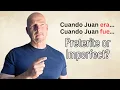 Using the Preterite and Imperfect to Tell Stories in Spanish