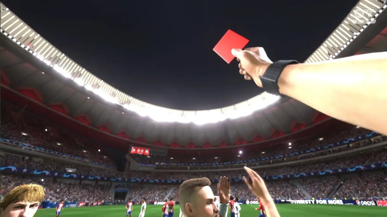 FC 24 | Atl Madrid vs Lazio | Red Card Sent OFf😱😱Champions ...