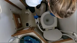 Replacing my boat’s Jabsco Toilet pump