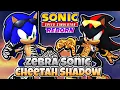 Zebra Sonic Cheetah Shadow Showcase Sonic Speed Simulator