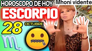 ESCORPIO ♏️ URGENTE❗️💌NO DIGAS NADA A NADIE POR FAVOR🙏🏻🤐 Horóscopo De Hoy 28 De Octubre 2026 | Mhoni