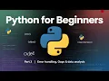Python for Beginners - Part 3 Error Handling OOPS Classes Inheritance etc Data Analysis