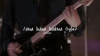 VAGON Ama Bana Bakma öyle Slowed Reverb 