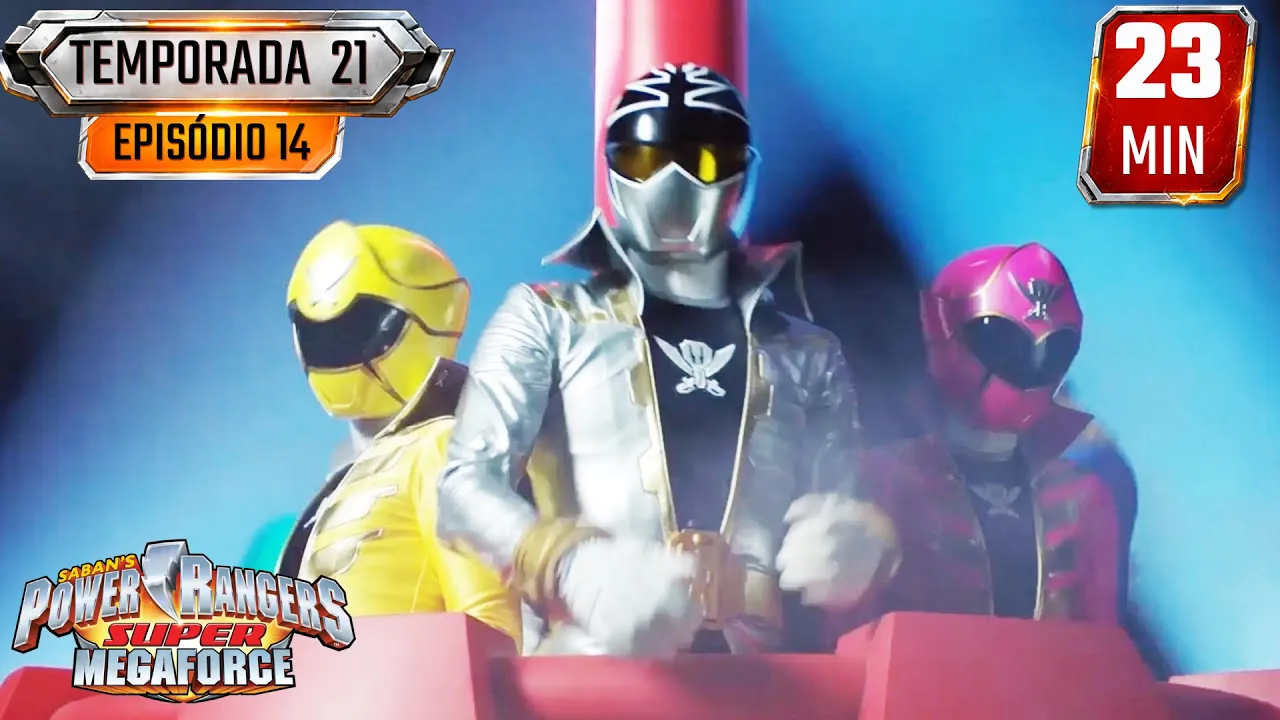 No Assento Do Motorista | E14 ???? Super Megaforce ???? S21 ⚡ Power Rangers para Crianças