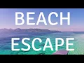 BEACH ESCAPE THE ULTIMATE GUIDED SLEEP MEDITATION (with background sea wave sounds)