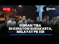 Lagu Wapres RI Gibran Rakabuming Melayat PB XIII Ditemani Ahmad Luthfi, Respati Ardi hingga Teguh Prakosa