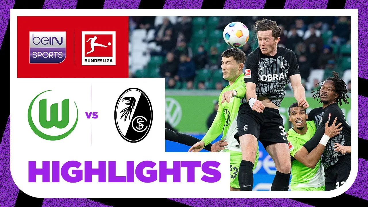 Wolfsburg v SC Freiburg | Bundesliga 23/24 Match Highlights