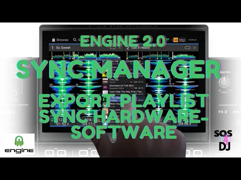 Download MP3 Engine DJ 2.0 Sync Manager Esportare playlist su USB
