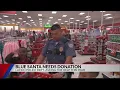 Lufkin PD Blue Santa