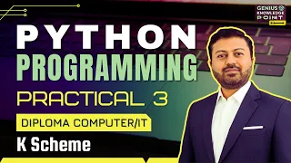 Arithmetic Logical Bitwise Operators Python Practical No 3 Diploma K Scheme Semester 4
